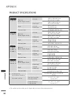 Preview for 88 page of LG 47LB7RF-TB Owner'S Manual