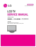 LG 47LG5000 Service Manual preview