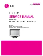 Preview for 1 page of LG 47LG70YD Service Manual