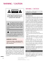 Preview for 2 page of LG 47LH300C Owner'S Manual