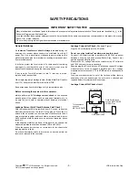 Preview for 3 page of LG 47LH90 Series Service Manual