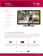 LG 47LK520 Specifications preview