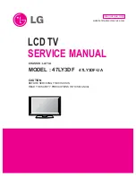 Preview for 1 page of LG 47LY3DF Service Manual