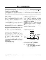 Preview for 2 page of LG 50PG30 Series Service Manual