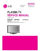 LG 50PS60 Series Service Manual preview