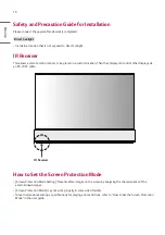 Preview for 16 page of LG 55EW5PG Owner'S Manual