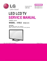 LG 55G2 Service Manual preview