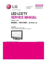 LG 55LV355C-UA Service Manual preview