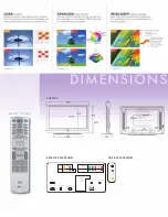 Preview for 3 page of LG 60PC1DC Specifications