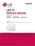 LG 65SJ9500 Service Manual preview