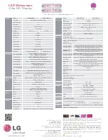 Preview for 4 page of LG 84WS70MS-B Brochure & Specs