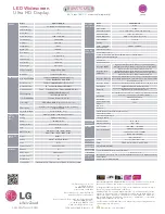 Preview for 4 page of LG 84WS70MS-B Overview