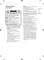 Preview for 5 page of LG 86SM9400PTA Manual