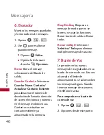 Preview for 41 page of LG Alltel Swift (Spanish) Manual Del Usuario