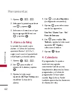 Preview for 63 page of LG Alltel Swift (Spanish) Manual Del Usuario