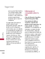 Preview for 109 page of LG Alltel Swift (Spanish) Manual Del Usuario