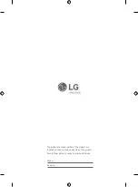 Preview for 8 page of LG AM-ST21BB Owner'S Manual