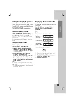 Preview for 27 page of LG AR502PS Owner'S Manual