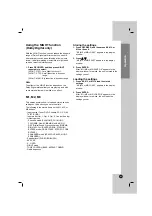 Preview for 35 page of LG AR502PS Owner'S Manual