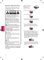 Preview for 2 page of LG AUSYLJR Safety And Reference