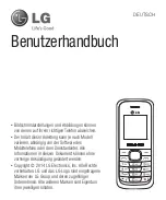 Preview for 3 page of LG B200E User Manual