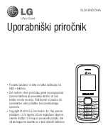 Preview for 107 page of LG B200E User Manual