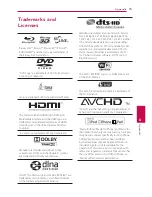 Preview for 75 page of LG BH7230BW Owner'S Manual