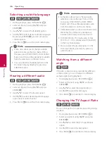 Preview for 46 page of LG BH7240C Owner'S Manual