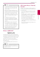 Preview for 21 page of LG BH9220BW Owner'S Manual