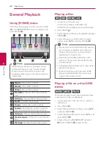 Preview for 42 page of LG BH9220BW Owner'S Manual