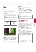 Preview for 43 page of LG BKS-2000 Owner'S Manual