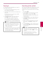 Preview for 47 page of LG BKS-2000 Owner'S Manual