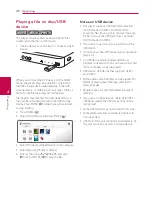 Preview for 30 page of LG BP440K Owner'S Manual