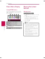 Preview for 30 page of LG BP550 Owner'S Manual