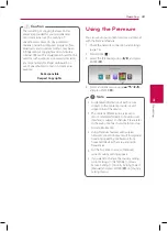 Preview for 43 page of LG BPM35 Owner'S Manual