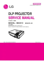 LG BX401C Service Manual preview