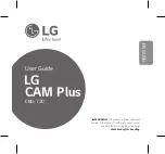 LG cam plus CBG-720 User Manual preview