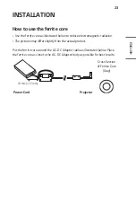 Preview for 23 page of LG CineBeam 4K HU70LG Owner'S Manual