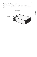 Preview for 27 page of LG CineBeam 4K HU70LG Owner'S Manual