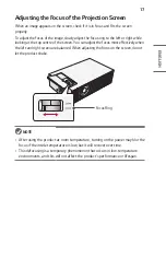 Preview for 17 page of LG CineBeam Al ThinQ HU710PW Owner'S Manual