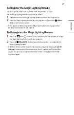 Preview for 27 page of LG CineBeam Al ThinQ HU710PW Owner'S Manual