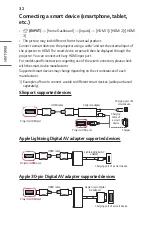 Preview for 32 page of LG CineBeam Al ThinQ HU710PW Owner'S Manual