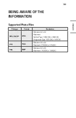 Preview for 159 page of LG CineBeam Al ThinQ HU710PW Owner'S Manual