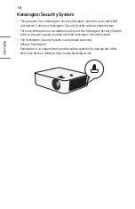 Preview for 16 page of LG CineBeam PF610P Owner'S Manual