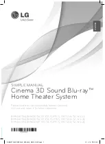 LG Cinema 3D Sound Blu-ray BH9630TW Simple Manual preview