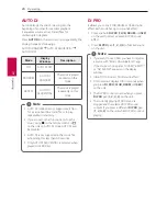 Preview for 20 page of LG CJ98 Owner'S Manual