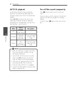 Preview for 20 page of LG CM4360 Owner'S Manual