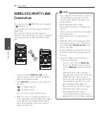 Preview for 34 page of LG CM4560 Owner'S Manual
