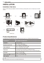 Preview for 10 page of LG DF20WV2EW Owner'S Manual