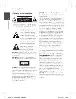 Preview for 2 page of LG DH3130S Owner'S Manual